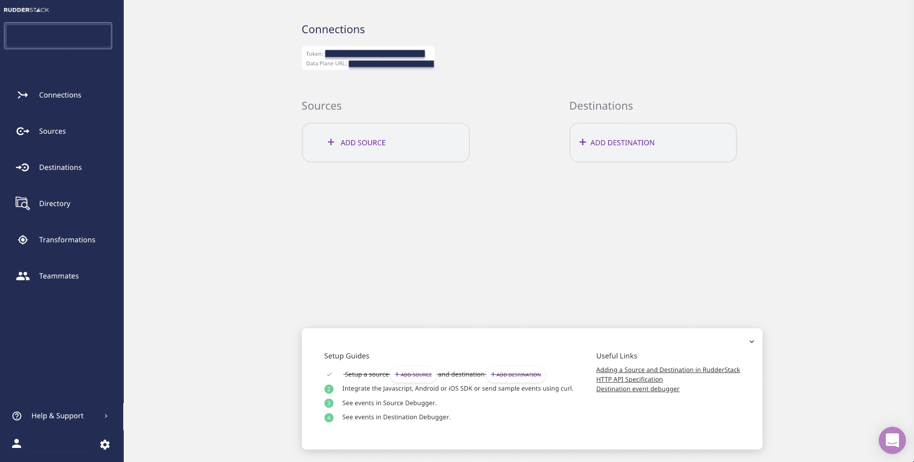 RudderStack Connections