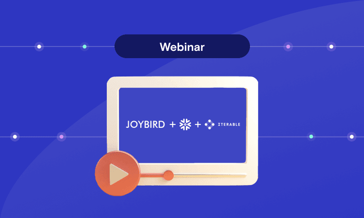 Joybird retools their customer data stack using RudderStack, Snowflake, and Iterable