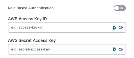 Access key based authentication