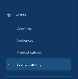Criteo event tracking option