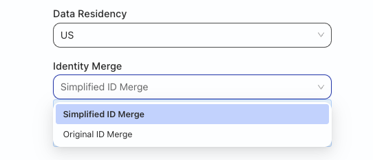 Mixpanel Simplified ID Merge option