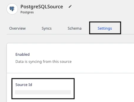 Source ID for Reverse ETL sources