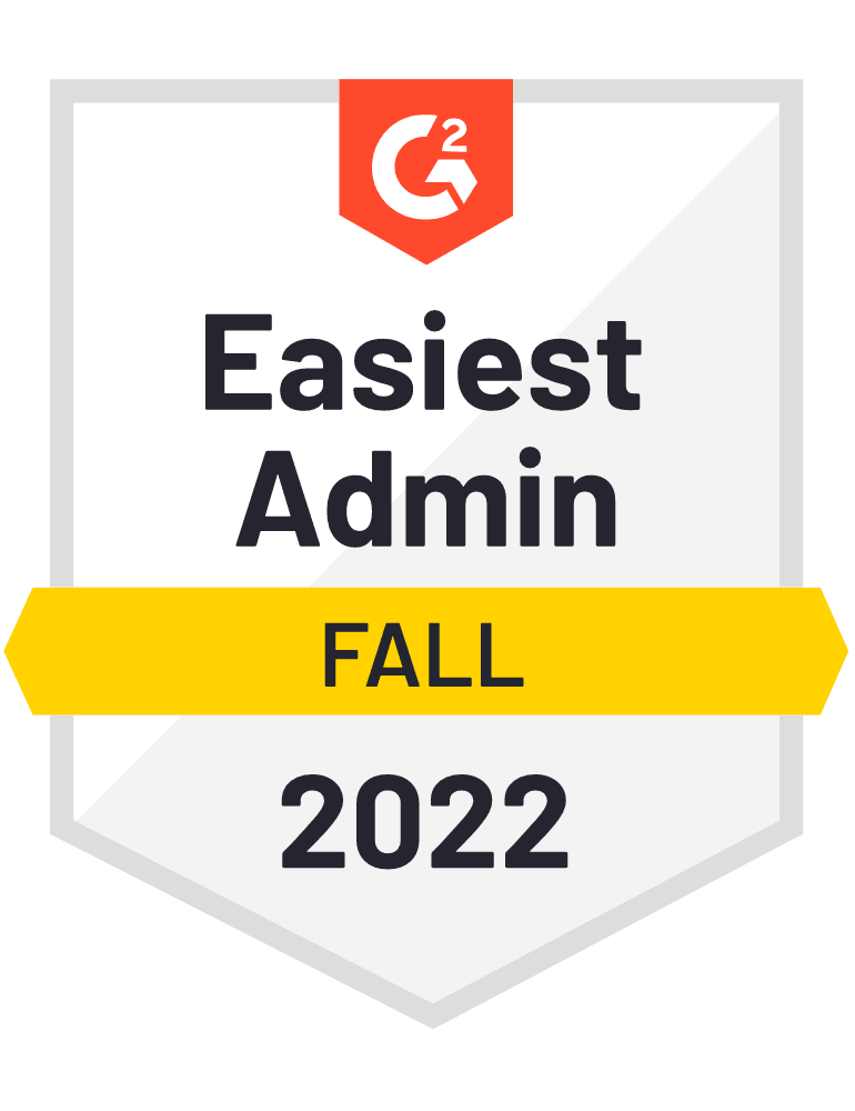 G2 Easiest Admin